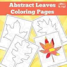 Here's a set of printable alphabet letters coloring pages for you to download and color. Abstract Leaves Coloring Pages Itsybitsyfun Com