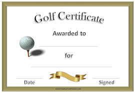 Download free version (pdf format) download customizable version for $5 (doc format) Free Printable Golf Certificates With Images Gift Regarding Golf Certificate Templates F Gift Certificate Template Funny Certificates Certificate Templates