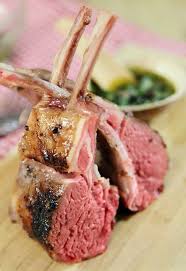 Sous Vide Lamb Chops With Basil Chimichurri Sous Vide Recipes Sous Vide Lamb Chops Sous Vide Lamb