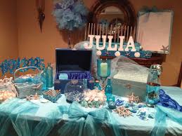 Set up games inside of the pool, such as a volleyball net and several beach balls to throw around as well. 27 Under The Sea Sweet 16 Ideas Sweet 16 Under The Sea Sweet