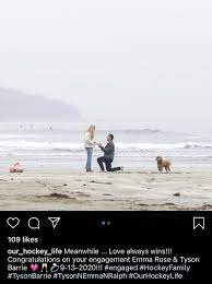 Celebrity news 22 hours ago. Nhl Wives And Girlfriends Congratulations To Tyson Barrie And Emma Rose On
