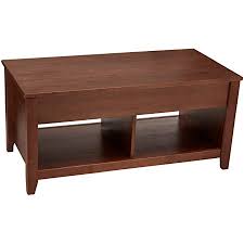 Tuck coffee table clutter into the storage compartment under the lift top. Amazon Com Sauder Carson Forge Lift Top Coffee Table Washington Cherry Finish Home Kitchen