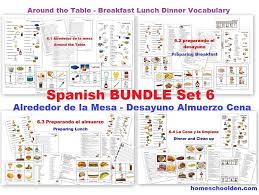 spanish worksheets for kids my house and chores homeschool den