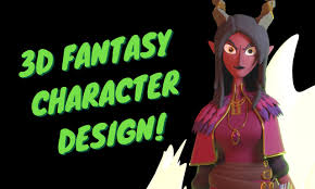 Design your original 3d fantasy character by Eliu_solis | Fiverr