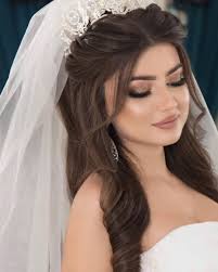 Pin By Kimberly Robinson On Novia In 2020 Bridal Hair Buns Long Hair Wedding Styles Wedding Hair Down