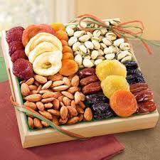 Dried Fruit And Nut Gift Box Dry Fruit Tray Fruit Tray Gourmet Food Basket