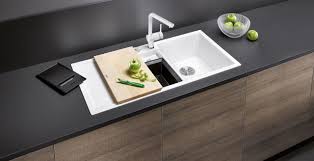 It shuns the limelight, allowing your worktop to play the starring role in your kitchen. Blanco Collectis Blanco