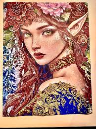 Book: chapeaux a la mode Artist: Rick st Dennis Medium: polychromos, Marco  raffine & copics  https://www.amazon.co.uk/gp/aw/d/1517570220/ref=mp_s_a_1_1?ie=UTF8&qid=1473188612&sr=8-1&pi=SY200_QL40&keywords=chapeaux+a+la+mode&dpPl=1&dpID=51b%2B72H5E5L&ref  ...
