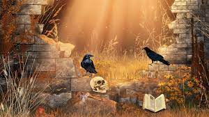 Broken Wall Wallpaper Gothic Wallpapers Fantasy Flower Gothic Wallpaper