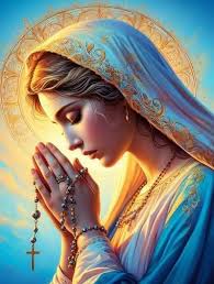 Hail, holy Queen, Mother of mercy, our life, our sweetness, and our hope.  To thee do we cry, poor banished children of Eve. To thee do we send up our  sighs, mourning