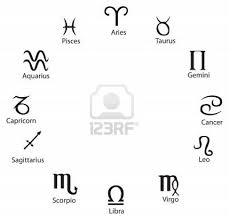 Twelve Astrology Symbol Isolated On White Vectorized Pisces Pisces Leo Constellation Tattoo Virgo Tattoo