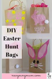 Birthday Crafts For Kids Easter Hunt Bags Make Your Own Easy Easter Crafts Easter Kids Easter Crafts For Kids