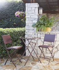 Cosco Outdoor 3 Piece Delray High Top Folding Patio Bistr Https Www Amazon Com Dp B01n7xqphl Bistro Set Outdoor Patio Furniture Sets Patio Furniture Sets