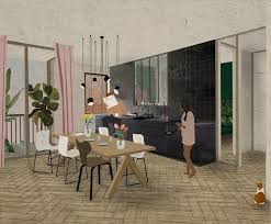 Housing Design By Bureau Baba Nel 2020 Disegno Di Architettura Idee Per Interni Grafici