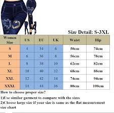 Details About Plus Size Womens Skinny Jeans Stretchy Jeggings Slim Fit Floral Trousers S 3xl