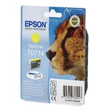 Epson 26 orji̇nal mutipackbaskı kapasitesi %5 yoğunlukta 3,00 sayfadır.orjinal kartuş , üretici firmalar dışında avrupa ülkelerinde üretilen , orijinal toneri ile baskı kapasitesi ve kalitesi eşdeğerdir.kullanmış olduğunuz yazıcıların ayarlarına uygun üretildiğinden dolayı yazıcınıza kesinlikle. Epson C13t07144021 Orjinal Sari Kartus T0714