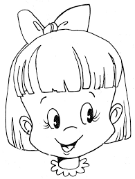 Resultado De Imagen Para Una Nina Y El Numero 5 Para Colorear Caras De Ninos Caritas Para Colorear Paginas Para Colorear Para Ninos