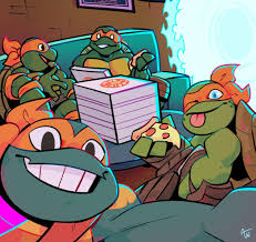 Tumblr Is A Place To Express Yourself Discover Yourself And Bond Over The Stuff You Love It S Where Teenage Mutant Ninja Turtles Art Tmnt Artwork Tmnt Mikey