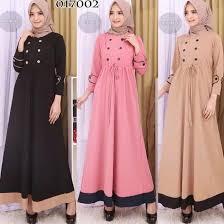 Bahkan anda bisa belajar cara memilih model baju muslim. Model Baju Gamis Masa Kini Hijab Converse