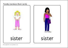 Family Members Flash Cards Sb9287 Sparklebox Family Printables Flashcards Printable Flash Cards