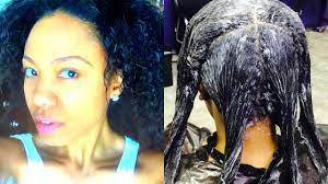 Mix both the ingredients nicely. How To Relax Natural Hair Natural To Relaxed Relaxer On Natural Hair Youtube