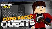 Would you take up the challenge to make a full mmorpg in minecraft? Como Hacer Quests En Minecraft Custom Npc Mod 1 12 2 Youtube