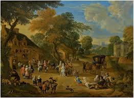 Restaurants near lucas the village inn. File Lucas Smout The Younger The Village Square Jpg Wikipedia
