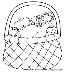 You can whip up this diy project from hgtv magazine with just a few moves (but no one will ever know, because it's that good). Fruit Basket Coloring Page Printable Coloring Page Artus Art