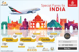 Special Fares To India Emirates Airlines Book Your Tickets Now Contact Us 07 222 9000 Emirates Rasalkhaima Emirates Airline Airline Booking Emirates