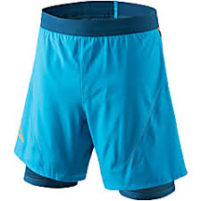 dynafit m alpine pro 2in1 shorts methyl blue