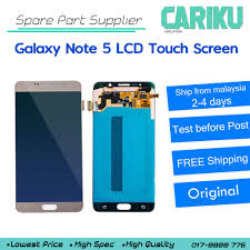 Last known price of samsung galaxy note 5 was rs. Galaxy Note 5 Original Lcd Digitizer Touch Screen Replacement Cariku Shopee Malaysia
