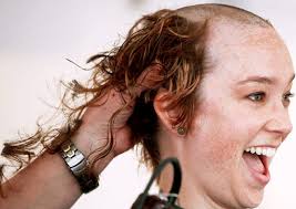 Dozens in Oklahoma City go bald for a good cause