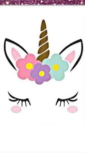 Super Cute Unicorn Face For Crafts Trabalhos Manuais Arte Unicornio Decoracao Unicornio