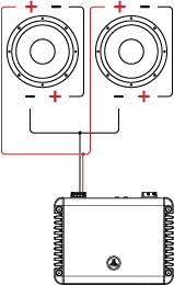 These at a 2.7 ohm load but i have followed the wiring guide here for a 1.3 ohm load. Dual Voice Coil Dvc Wiring Tutorial Jl Audio Help Center Search Articles