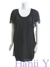 hanii y janeway one piece size 44 13 no sleeveless black cotton cotton ladies dress hay1105wo121 90 44