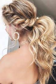 Trendy Prom Hair Care Promhairstylesforroundfaces Braided Prom Hair Medium Hair Styles Hair Styles