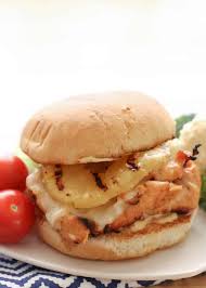 Hawaiian Chicken Sandwiches Barefeet In The Kitchen