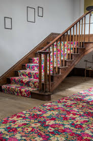 The Stunning Liberty Fabrics Quirky B Flowers Of Thorpe Summer Garden Patterned Carpet Runner A Typical Classic L Buying Carpet Carpet Stairs Patterned Carpet