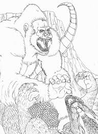 Amazing Fight Godzilla With King Kong Coloring Pages Bulk Color In 2020 Coloring Pages King Kong Jungle Coloring Pages