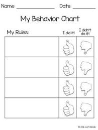 Self Monitoring Behavior Tools For Students Self