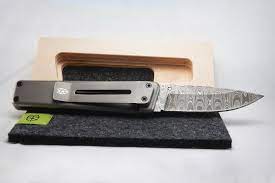 Large enough to do with it what you need to. The James Brand Damascus Chapter Knife Looks Literally And Figuratively Sharp Yanko Design