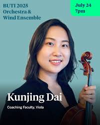 🎻🎺🎹 Free and open to the public! Join us for an evening of orchestra led  by our outstanding faculty Courtney Jones, Kai-Yun Lu, Sam Childers, Anne  Howarth, Juliet Lai, Elizabeth England, Ona
