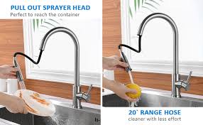 Maybe you would like to learn more about one of these? Amazon Com Tohlar Kitchen Sink Faucets With Pull Down Sprayer Modern Stainless Steel Single Handle Pull Down Sprayer Faucet With Deck Plate Brushed Nickel Everything Else