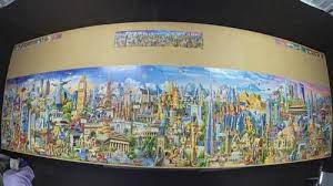 You're looking at the best of the best. Highly Satisfying Aerial Footage Of 42 000 Piece Jigsaw Puzzle Being Completed