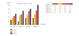 education charts vector stencils library design elements