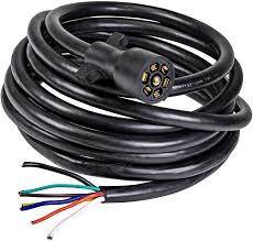 Alibaba.com offers 1,316 wiring 7 pin trailer connector products. Amazon Com Online Led Store 16ft 7 Pin Trailer Plug Cord Wire Cable 7 Way Trailer Wiring Harness Brake Light Control 10 14awg 7 Prong Trailer Light Wiring Connector For Rv Automotive