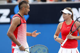 Nick kyrgios reacts as he slips. Ajla Tomljanovic Compagne De Nick Kyrgios