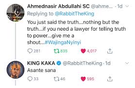 Dr Miguna Miguna On Twitter Ahmednasir Abdulahi Is Anne Waiguru S Lawyer He Is The Laundromat For Thieves Pirates And Murderers He Sold Jacob Juma To The Highest Bidder Istandwithkingkaka Revolutionnow Https T Co Gdn8v2fida