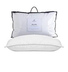 Feels Like Down Microfibre Pillow With Cotton Casing Soft Superking Pillow Bed Frame Mattress Pillows King Size Mattress