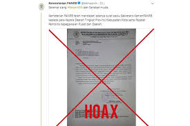 Sesudah pengumuman laporan audit yang berisi opini wtp pp dan wdp menunjukkan adanya nilai informasi di dalam laporan audit tersebut. Hoaks Surat Kemenpan Rb Soal Pembekalan Cpns Halaman All Kompas Com